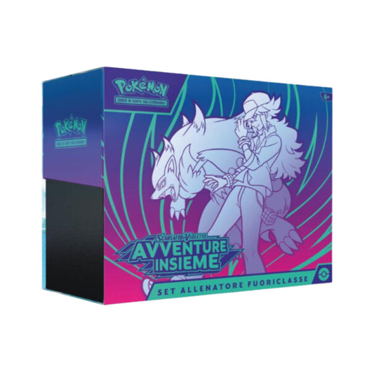 PRE ORDER POKEMON SET ALLENATORE FUORICLASSE - SCARLATTO E VIOLETTO- AVVENTURE INSIEME